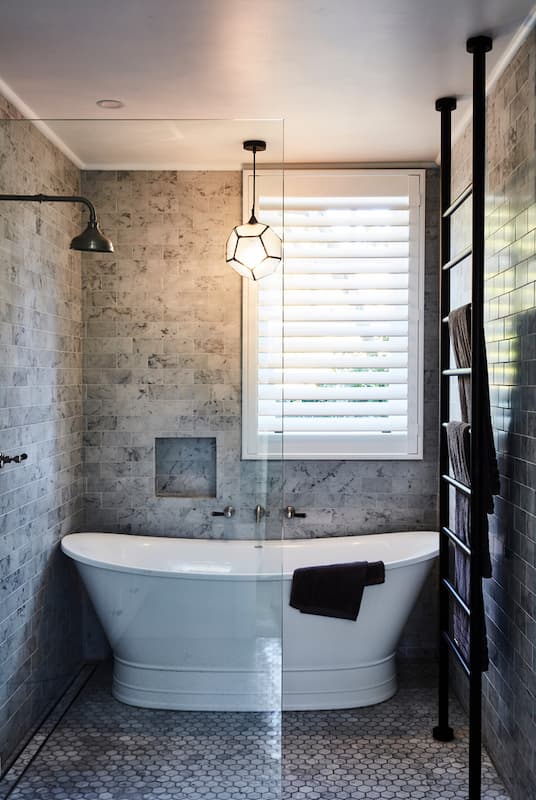 Bathroom Plantation Shutters